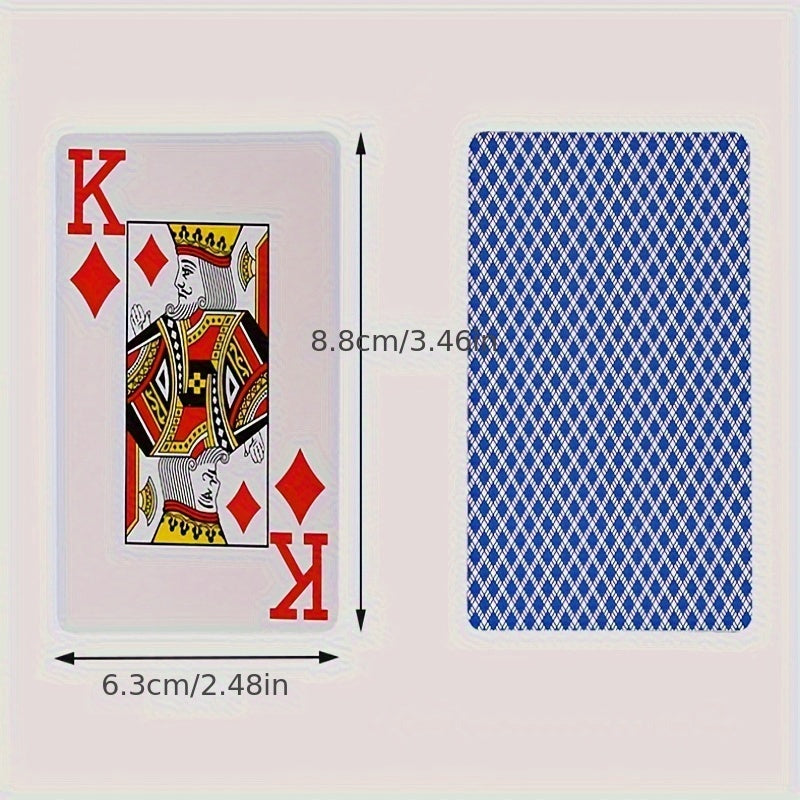 Waterproof Plastic Card Frosted Playing Cards for Family Gathering Game