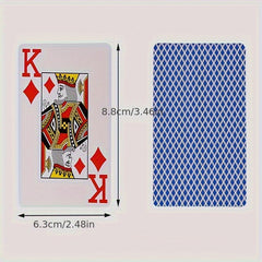 Waterproof Plastic Card Frosted Playing Cards for Family Gathering Game