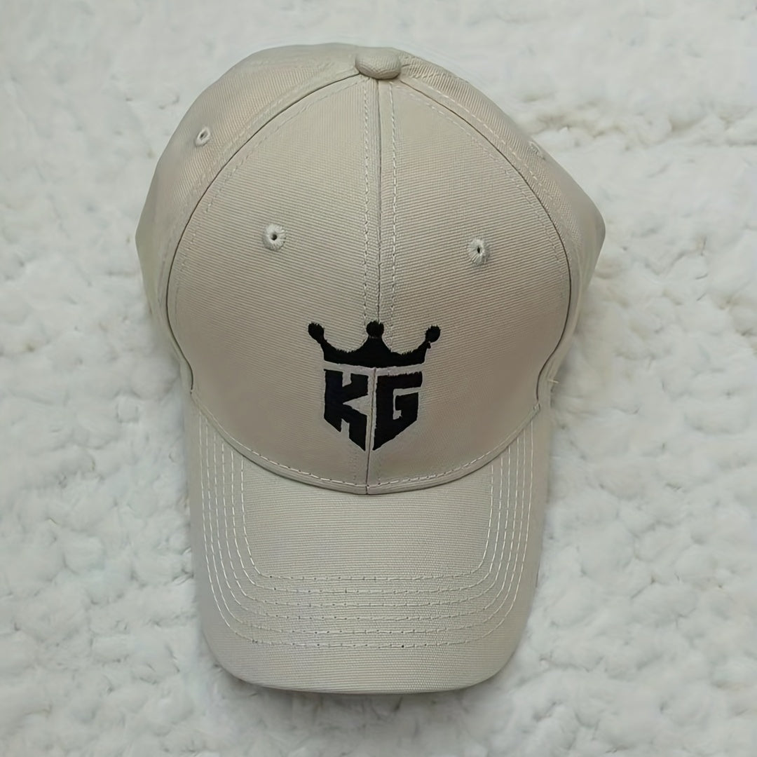Cotton Crown KG Embroidery Men's Baseball Cap