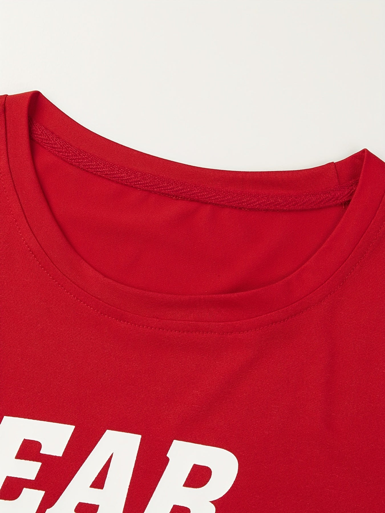 BEAR BEAR Men's Graphic Crew Neck T-shirt for Summer