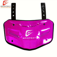 EPICFEAT Football Back Protector Back Plate With Foam Liner And Screws