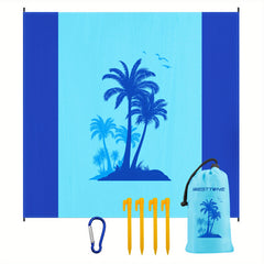 Waterproof Beach Blanket 200 X 210 - Travel Camping Picnic Mat
