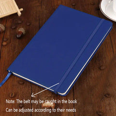 A5 Business Belt Notebook for Students Office Home Professionals