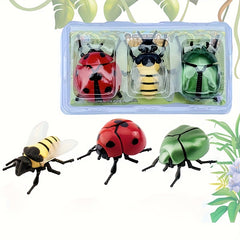 Ladybug Bees Beetle Insect Toys Outdoor Decoration Durable Material for Ages 3