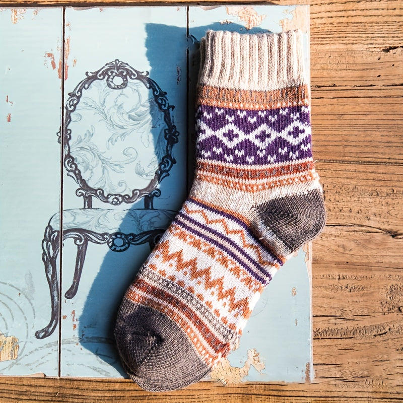 Winter Thick Wool Socks, Men's & Women's, Christmas Gift