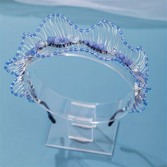 Kids Princess Crystal Beaded Hair Hoop Rhinestone Hair Accessories