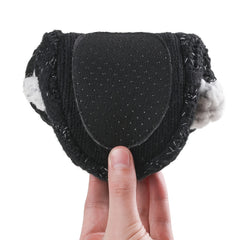 Men's Cozy Fleece Slides Warm Soft Slippers