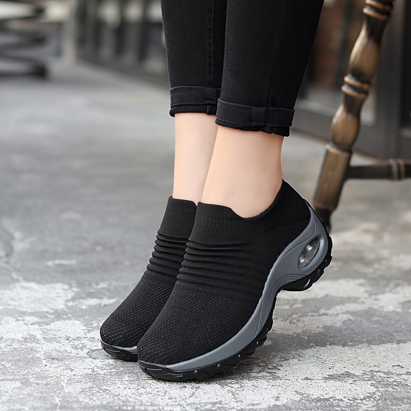 Air Cushion Slip on Sneakers for Women