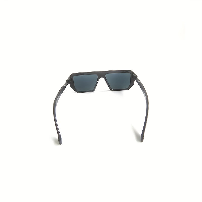 Retro Square Frame Sunglasses for Outdoor Riding and Driving