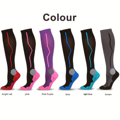 Unisex Compression Socks For Running Sports Hiking Cycling
