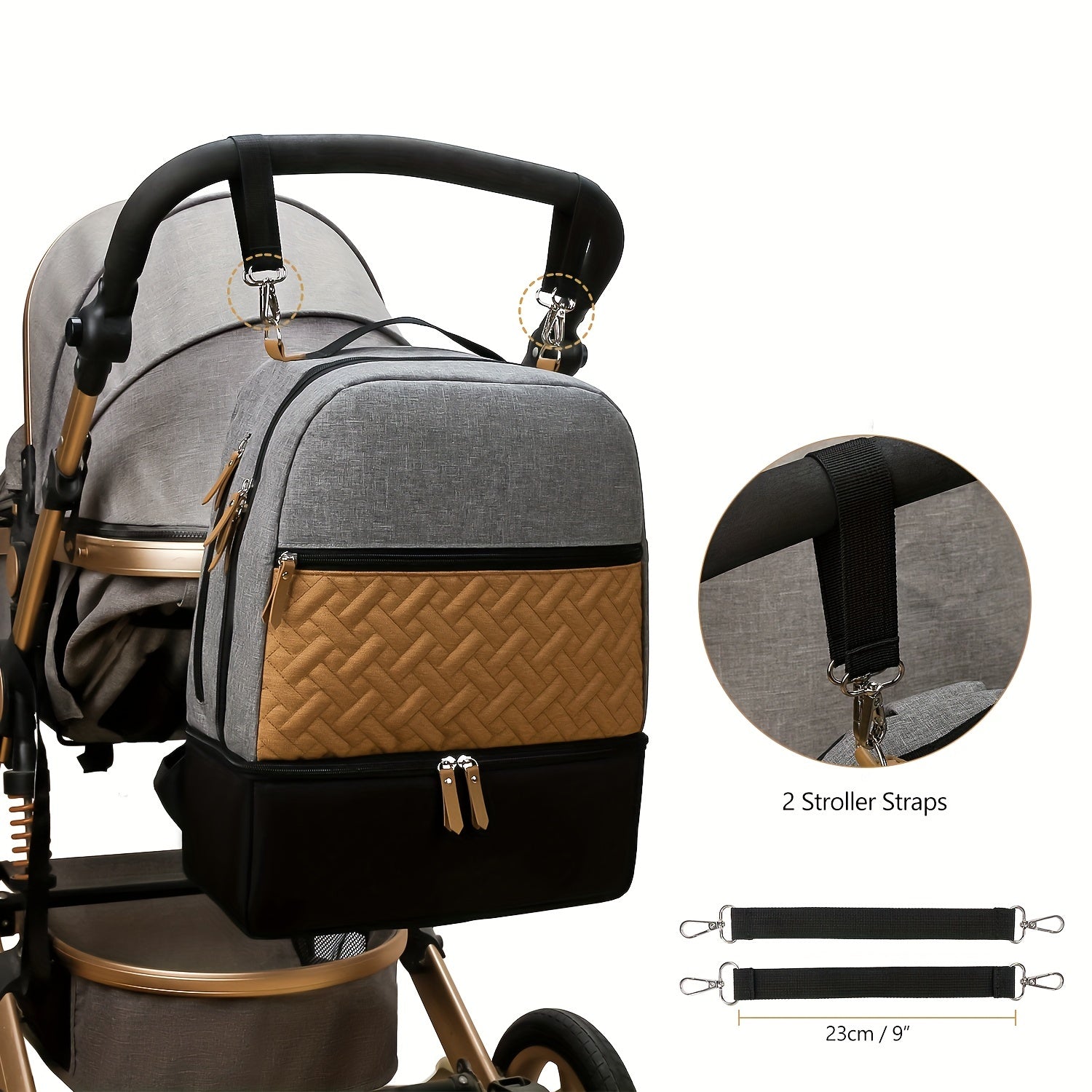 Mom and Baby Travel Backpack for Outdoor Dining