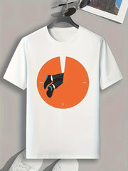 Legs Of Man Print Men's Graphic T shirt Casual Comfy Tees For Summer