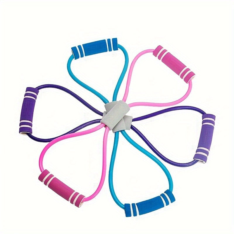 8 Shaped Fitness Tension Rope Elastic Resistance Rope for Yoga Exercise