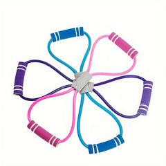 8 Shaped Fitness Tension Rope Elastic Resistance Rope for Yoga Exercise
