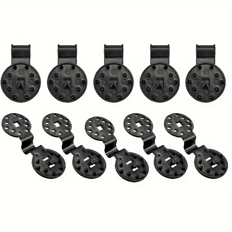 20pcs Heavy Duty Cloth Clamps for Nets, Reusable Plastic Clip