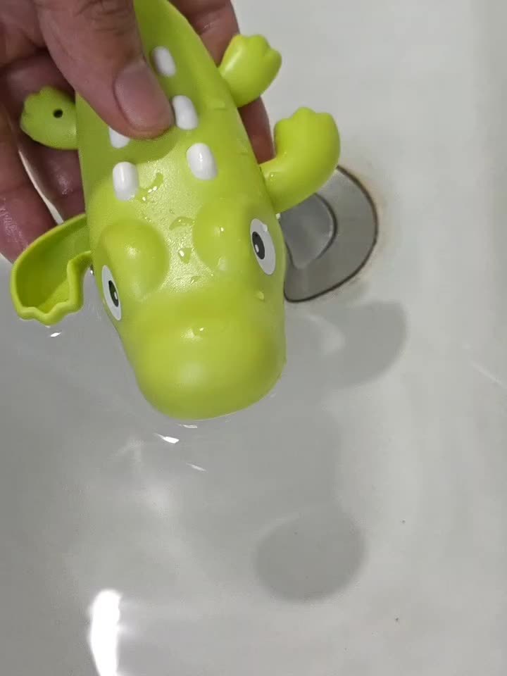 Summer Bathroom Swimming Crocodile Toy for Parent Child Play