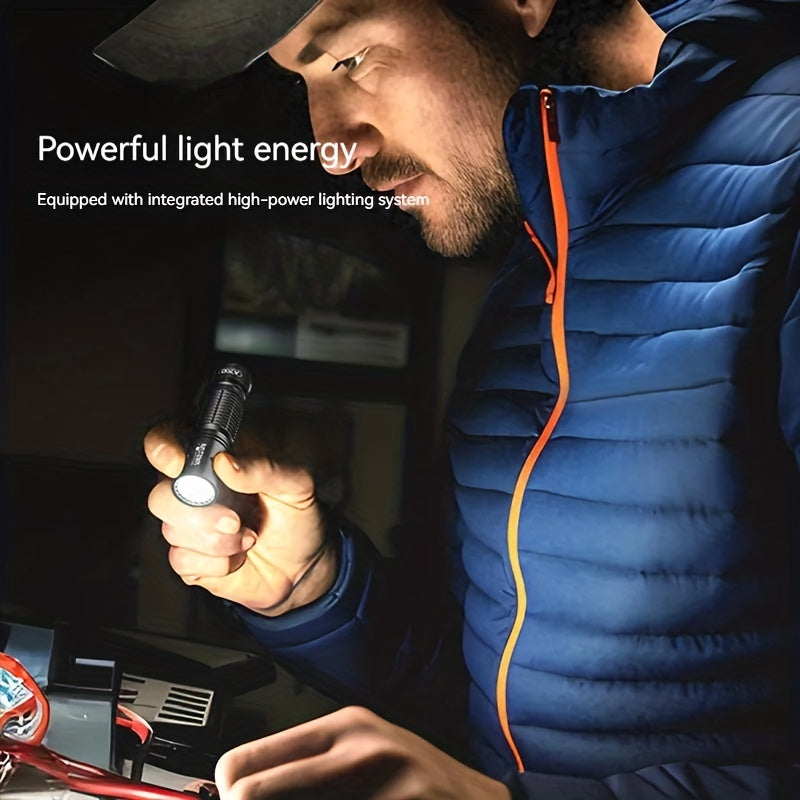 Outdoor Emergency Rechargeable Flashlight Portable Camping Light