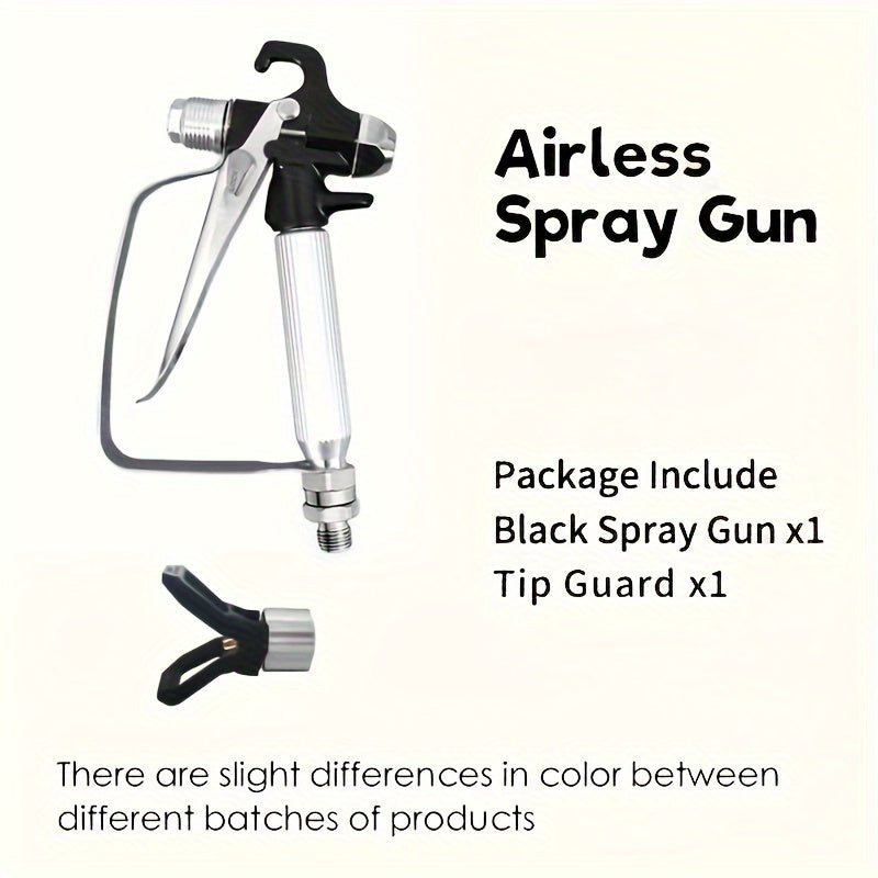 3pcs Airless Paint Spray Gun w/ Nozzle & Swivel Joint