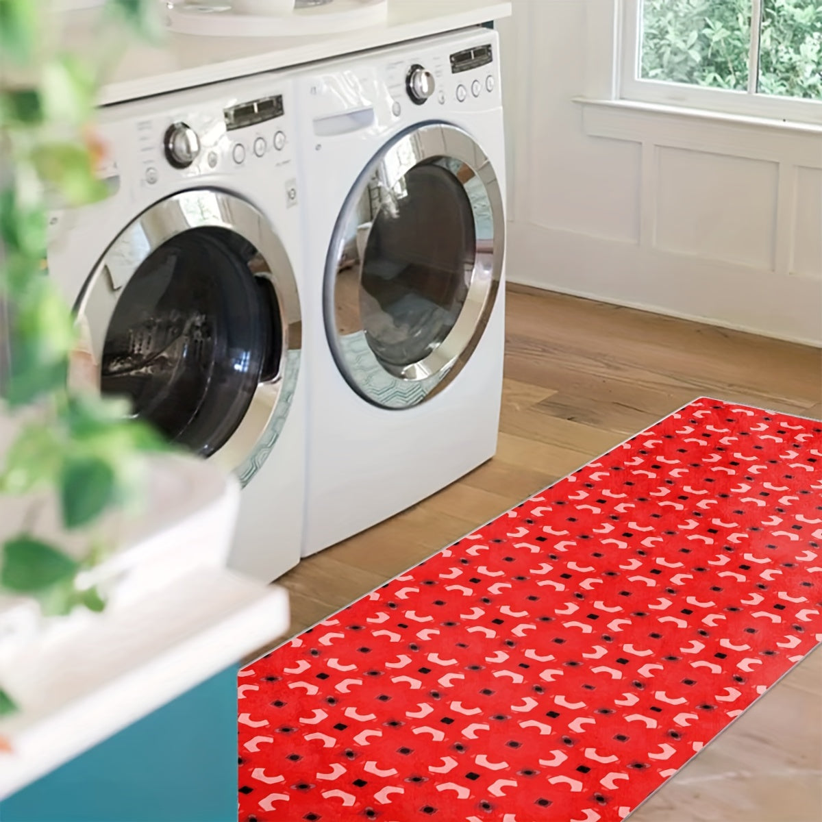 Soft Non Slip Area Rug Long Oriental Hallway Runner Kitchen Mat