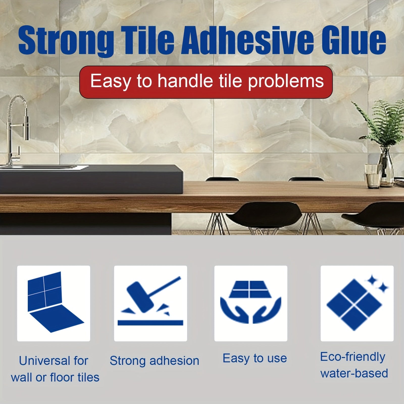 Household Tile Repair Glue Waterproof Adhesive