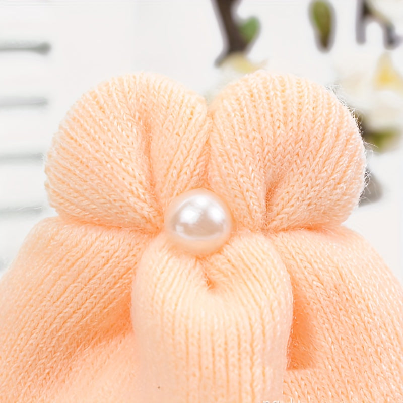 Kids Winter Little Rabbit Beanie Hat