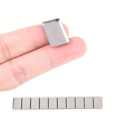 10pcs Aluminum Eyeshadow Pans Travel Storage Empty Tin Cases