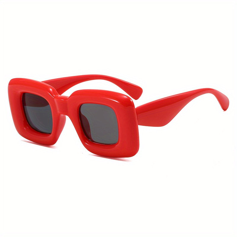 Y2K Inflated Square Sunglasses UV400