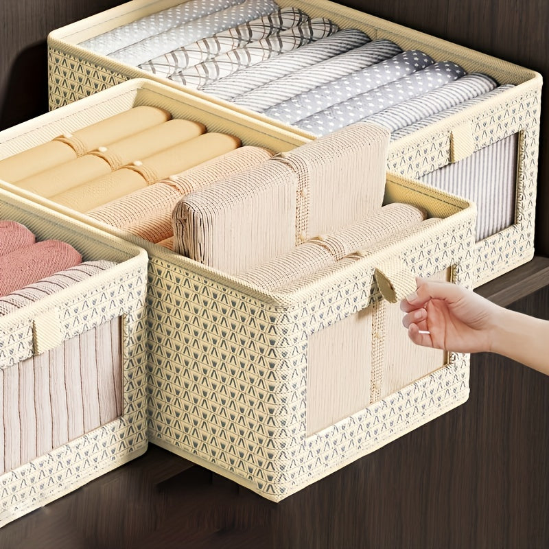 Foldable Clear View Storage Box for Shirts Sweaters
