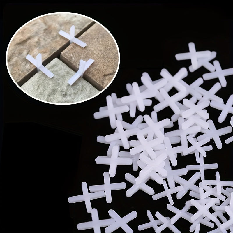 100pcs Tile Leveler Tile Floor Positioning Seam Cross Ceramic Tile Spacers