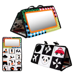 Sit and See Safari Floor Mirror - Newborn Baby Toy 0-36 Months