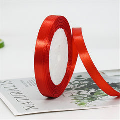 Red 86 Meter Long Ribbon for DIY Gift Packaging