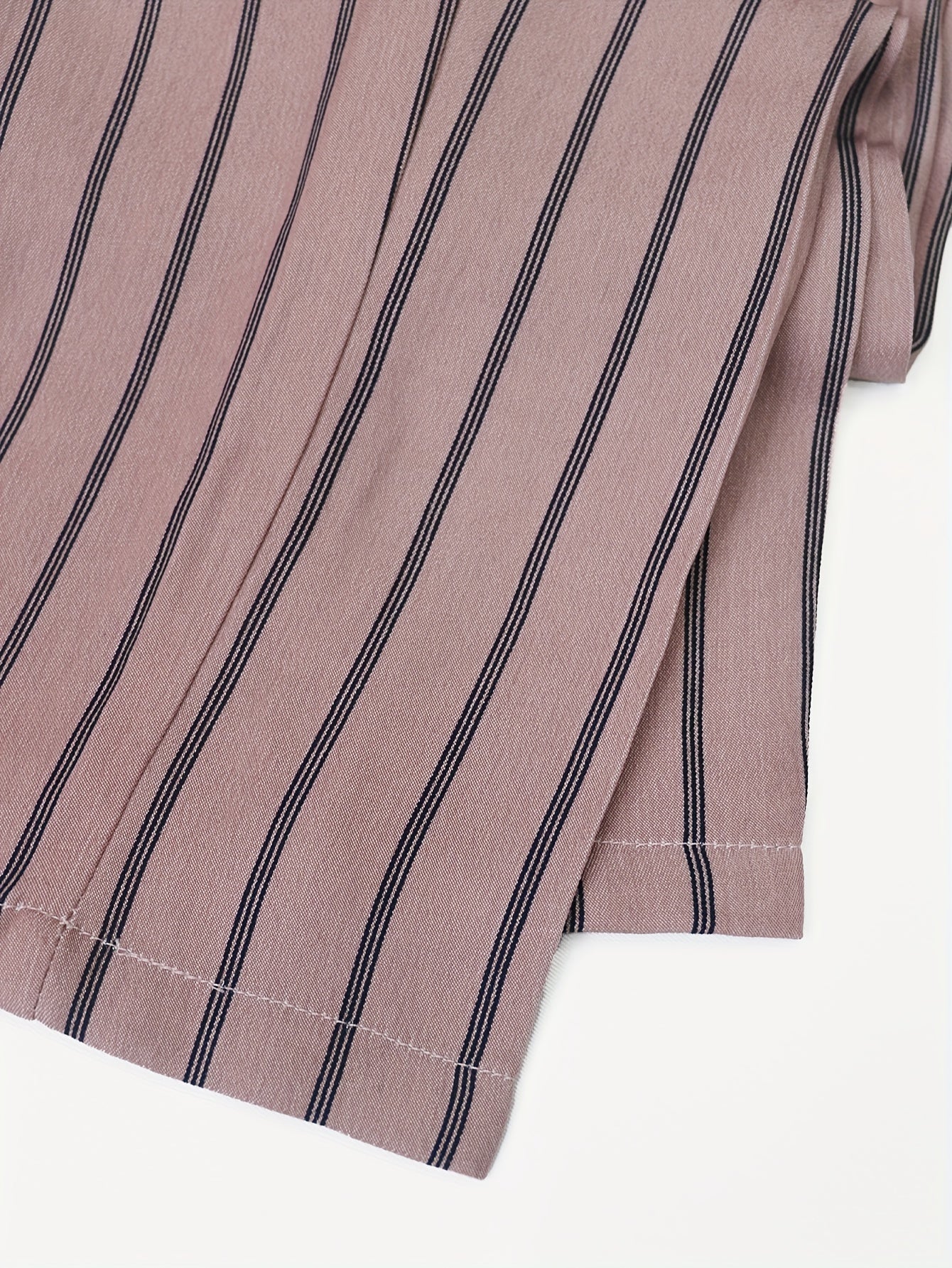 Men's Striped Dress Pants - Semi-Formal Stretch Woven Pants