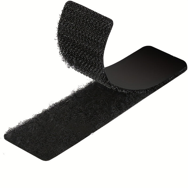 10pcs Hook And Loop Fastening Tape Strips Set