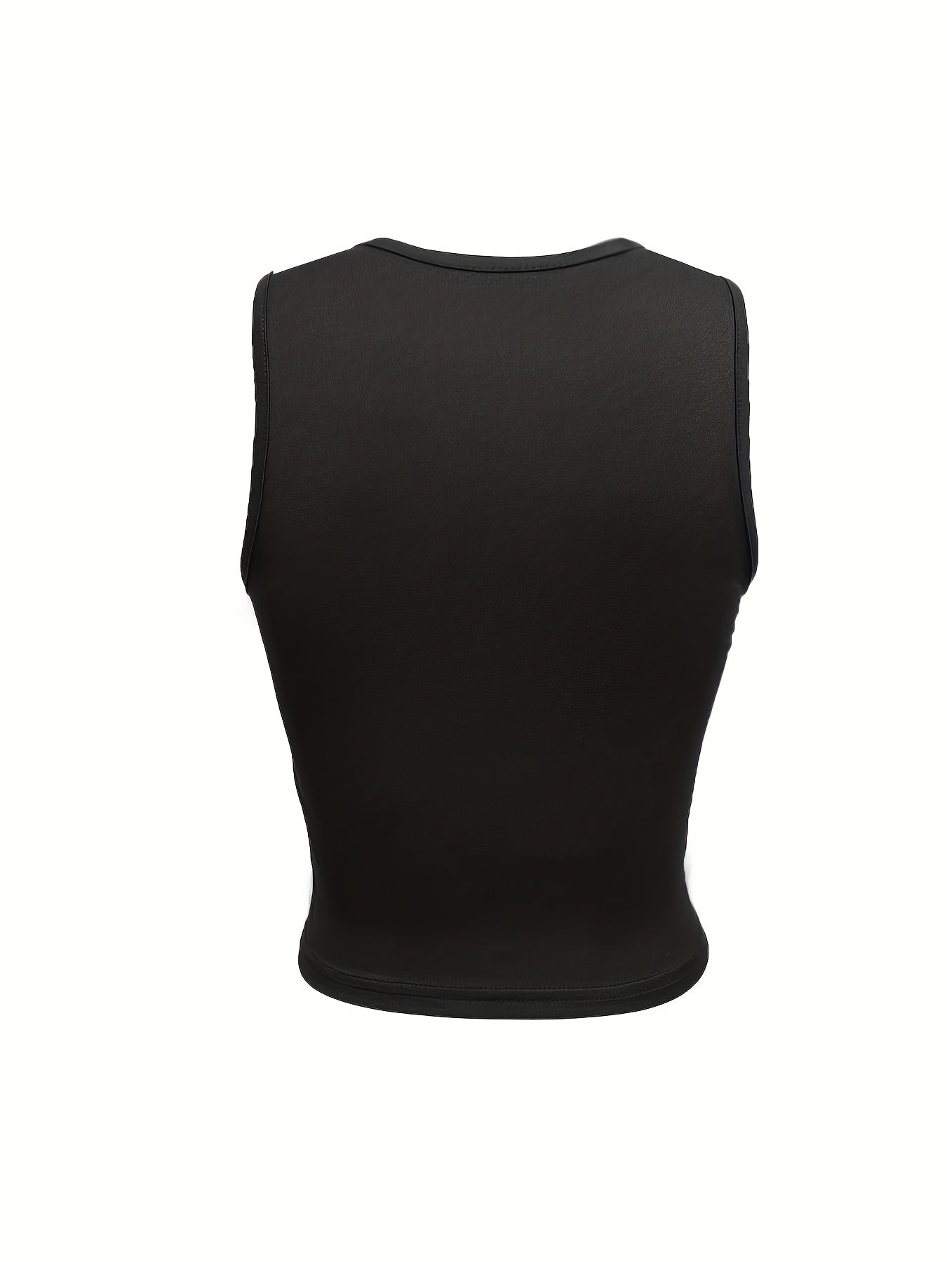 Skeleton Hand Print Tank Top Sleeveless Summer Top