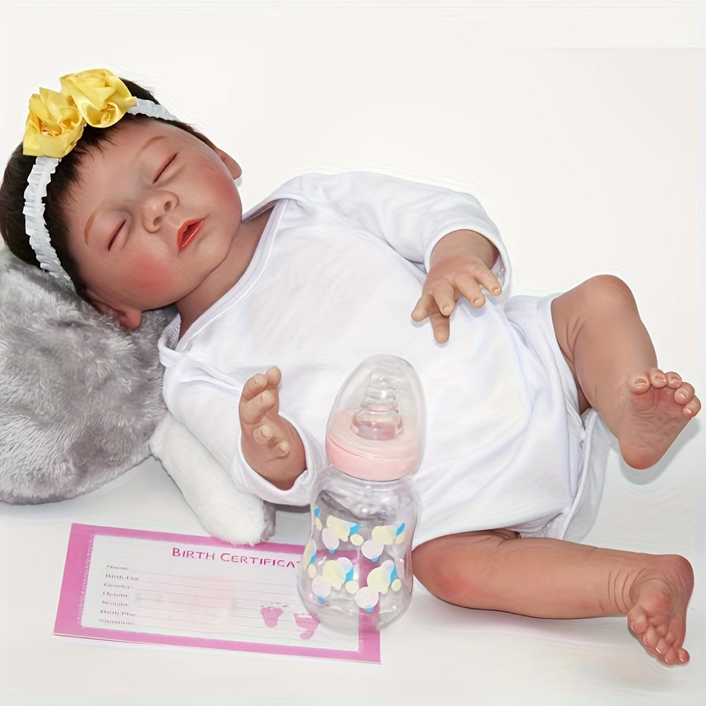 45cm Reborn Doll Soft Vinyl Simulative Painted Dolls
