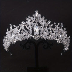 Baroque Bridal Crown Wedding Tiara Crystal Crown
