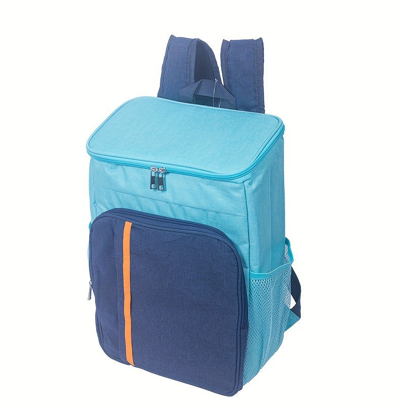 Thickened Insulated Backpack 600D Oxford Cloth Ice Bag For Camping Picnic