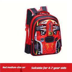 Boys' Children's Backpack Spine Protection Schoolbag