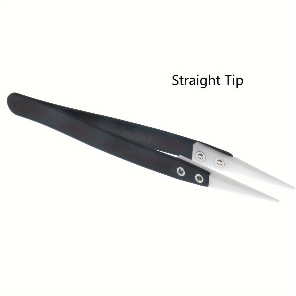 High Temp Ceramic Tweezers Anti-Static Insulation