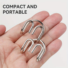 50pcs Unlocking Toys Set: Luban Lock, Kongming Lock, Nine-ring Puzzle