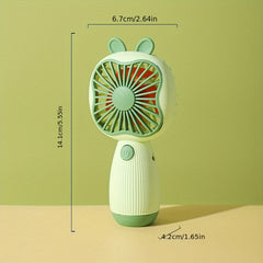 Handheld Mini Fan USB Rechargeable Portable Pocket Fan