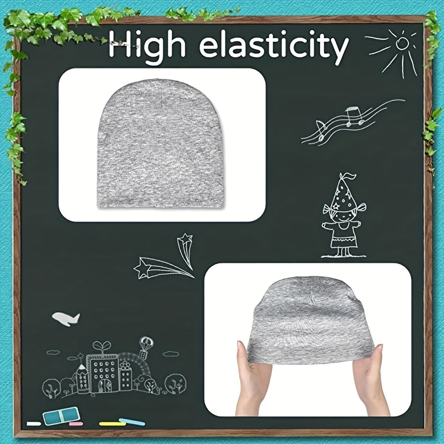 8pcs Baby Hat Soft Knit Cap for Infant Toddler Kids