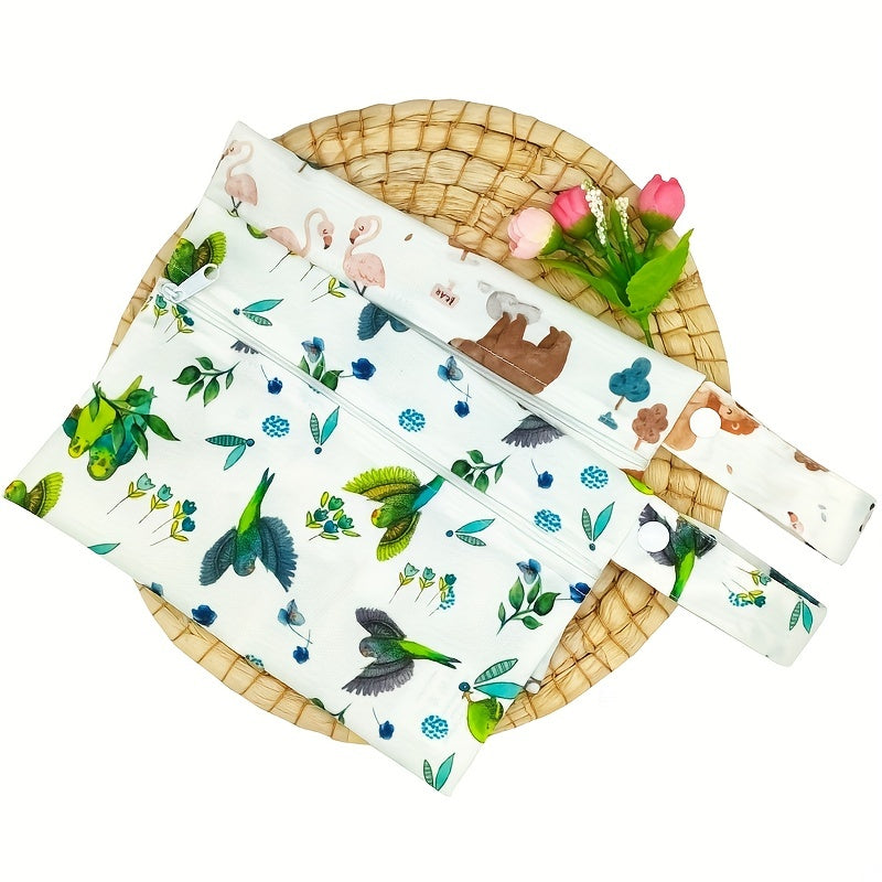 2pcs Mini Washable Storage Bag Sanitary Napkin Cosmetic Toy Bag