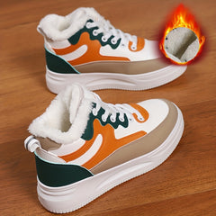Women's High Top Platform Sneakers Winter Casual