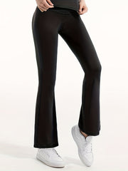 High Waist Flare Yoga Pants Fitness Leggings
