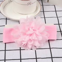 Fabric Mesh Flower Headband for Baby Party
