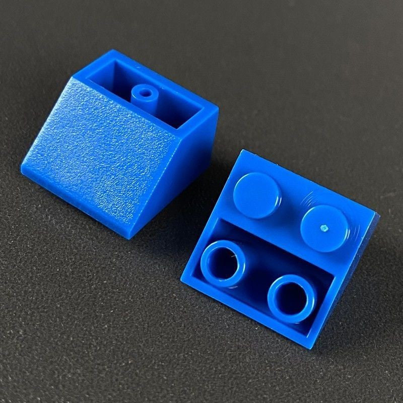 20pcs 2x2 Slope Anti Bevel Bricks MOC Parts Mixed ABS Material for Children