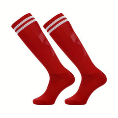 Anti Slip Football Socks Moisture-wicking Over The Calf