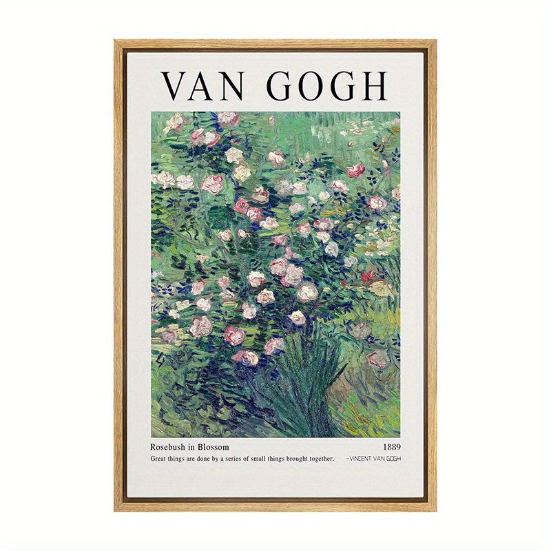 Botanical Brushstroke Illustrations Fine Art for Living Room Wall Decor