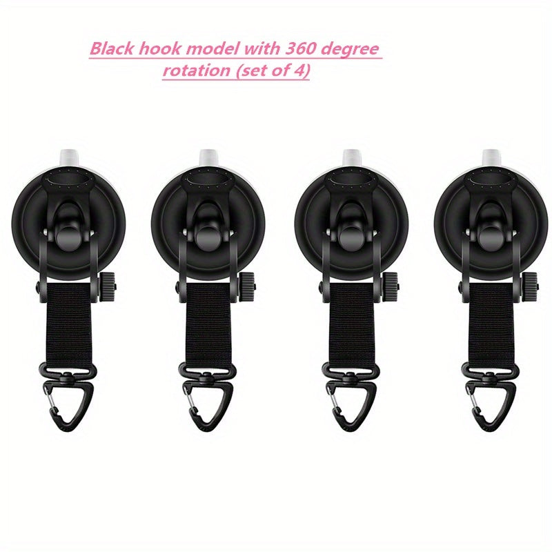 4pcs Rotatable Car Mounts for Outdoor Camping